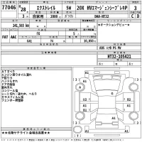 Nissan X-TRAIL лот № 77046 оценка 3  с аукциона в Японии 2
