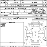 Toyota VOXY лот № 6009 оценка 4.5  с аукциона в Японии 2
