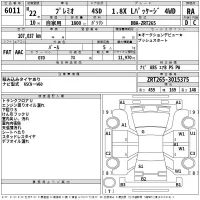 Toyota PREMIO лот № 6011 оценка RA  с аукциона в Японии 2