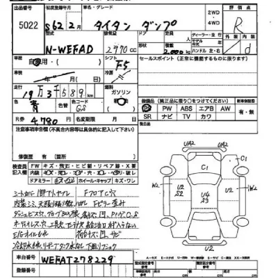 Mazda TITAN  с аукциона в Японии