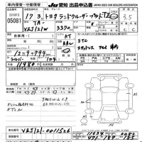 Toyota LAND CRUISER PRADO лот № 5081 оценка 3.5  с аукциона в Японии 9
