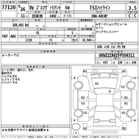 Volkswagen GOLF VARIANT лот № 77120 оценка 3.5  с аукциона в Японии 2