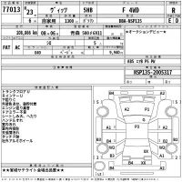 Toyota VITZ лот № 77013 оценка R  с аукциона в Японии 2