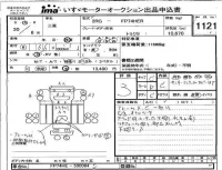 Mitsubishi FUSO TRUCK лот № 1121 оценка 3  с аукциона в Японии 4