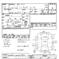 Mitsubishi MINICAB MIEV лот № 7019 оценка 3  с аукциона в Японии 7