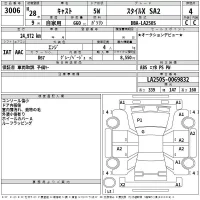 Daihatsu Cast лот № 3006 оценка 4  с аукциона в Японии 2