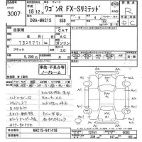 Suzuki WAGON R лот № 3007 оценка R  с аукциона в Японии 10