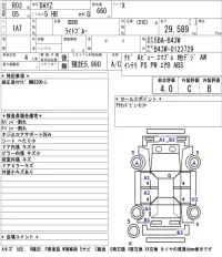 Nissan DAYZ лот № 3002 оценка 4  с аукциона в Японии 5