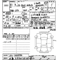 Honda N BOX лот № 3003 оценка 5  с аукциона в Японии 2