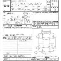 Toyota ALLION лот № 5016 оценка R  с аукциона в Японии 6
