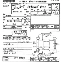 Daihatsu MOVE лот № 3037 оценка 3.5  с аукциона в Японии 10