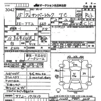 Subaru SAMBAR лот № 3042 оценка R  с аукциона в Японии 9