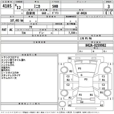 Mitsubishi MINICA  с аукциона в Японии