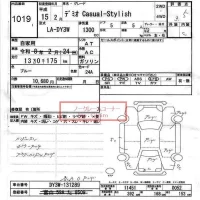 Mazda DEMIO лот № 1019 оценка 3.5  с аукциона в Японии 6