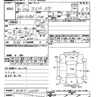 Suzuki SWIFT лот № 4042 оценка 3.5  с аукциона в Японии 2