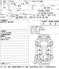 Daihatsu Cast лот № 3032 оценка R  с аукциона в Японии 5