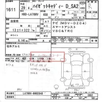 Daihatsu HIJET CADDIE лот № 1611 оценка R  с аукциона в Японии 6