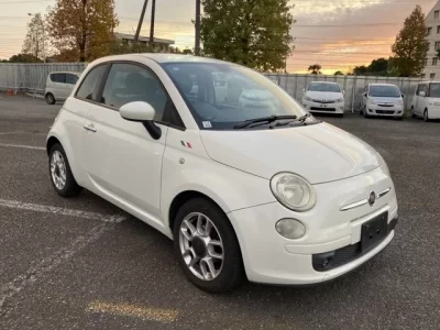 Fiat 500  с аукциона в Японии