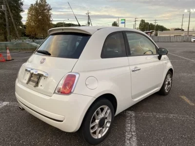 Fiat 500  с аукциона в Японии