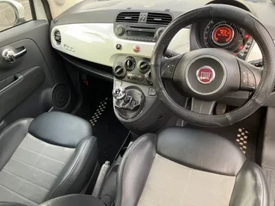 Fiat 500  с аукциона в Японии