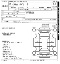 Nissan LATIO лот № 723 оценка 3.5  с аукциона в Японии 7