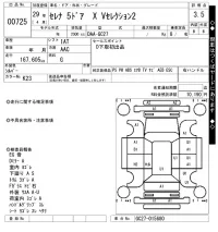 Nissan SERENA лот № 725 оценка 3.5  с аукциона в Японии 7