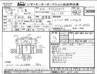 Mitsubishi CANTER лот № 3098 оценка 3  с аукциона в Японии 4