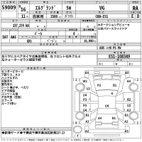 Nissan ELGRAND лот № 59009 оценка RA  с аукциона в Японии 2