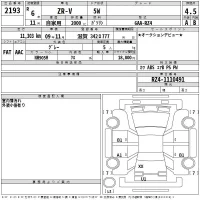 Honda ZR-V лот № 2193 оценка 4.5  с аукциона в Японии 2
