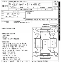 Toyota LAND CRUISER лот № 729 оценка RA  с аукциона в Японии 7