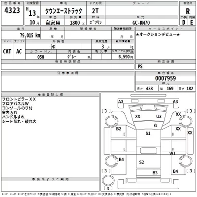 Toyota TOWN ACE TRUCK  с аукциона в Японии
