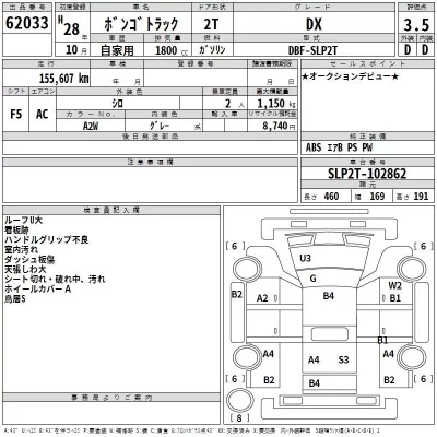 Mazda BONGO  с аукциона в Японии