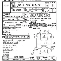 Mazda CX-3 лот № 2039 оценка R  с аукциона в Японии 2