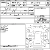 Mazda ATENZA SEDAN лот № 89002 оценка RA  с аукциона в Японии 2