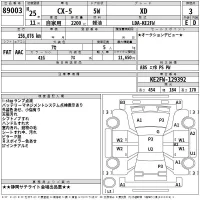 Mazda CX-5 лот № 89003 оценка 3  с аукциона в Японии 2