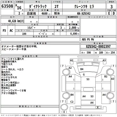 Toyota DYNA  с аукциона в Японии
