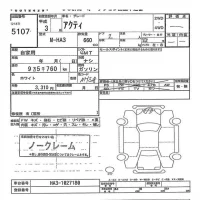 Honda ACTY TRUCK лот № 5107 оценка -  с аукциона в Японии 6