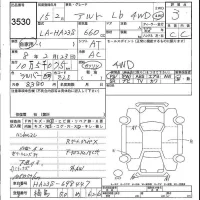 Suzuki ALTO лот № 3530 оценка 3  с аукциона в Японии 5