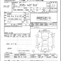 Toyota CROWN лот № 7117 оценка 3.5  с аукциона в Японии 4