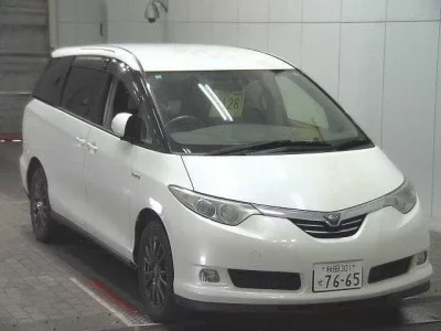 Toyota ESTIMA HYBRID  с аукциона в Японии