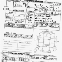 BMW MINI лот № 1066 оценка 3.5  с аукциона в Японии 9