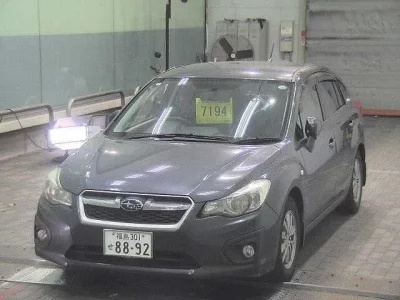 Subaru IMPREZA  с аукциона в Японии