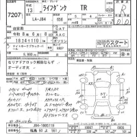 Honda LIFE DUNK лот № 7207 оценка R  с аукциона в Японии 4