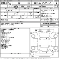 Lexus UX лот № 10004 оценка R  с аукциона в Японии 2