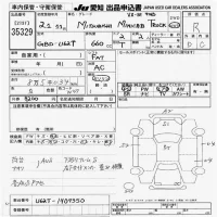 Mitsubishi MINICAB TRUCK лот № 35329 оценка R  с аукциона в Японии 9