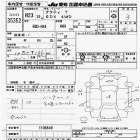 Honda ACTY TRUCK лот № 35352 оценка 3  с аукциона в Японии 9