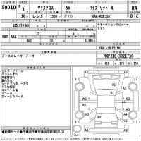 Toyota YARIS CROSS лот № 50010 оценка RA  с аукциона в Японии 2
