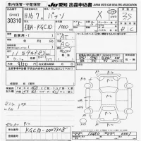 Toyota PASSO лот № 30310 оценка 3.5  с аукциона в Японии 9