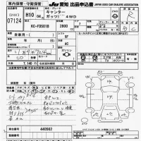 Mitsubishi CANTER лот № 7124 оценка R  с аукциона в Японии 9