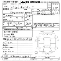 Mitsubishi CANTER лот № 8069 оценка 3.5  с аукциона в Японии 8